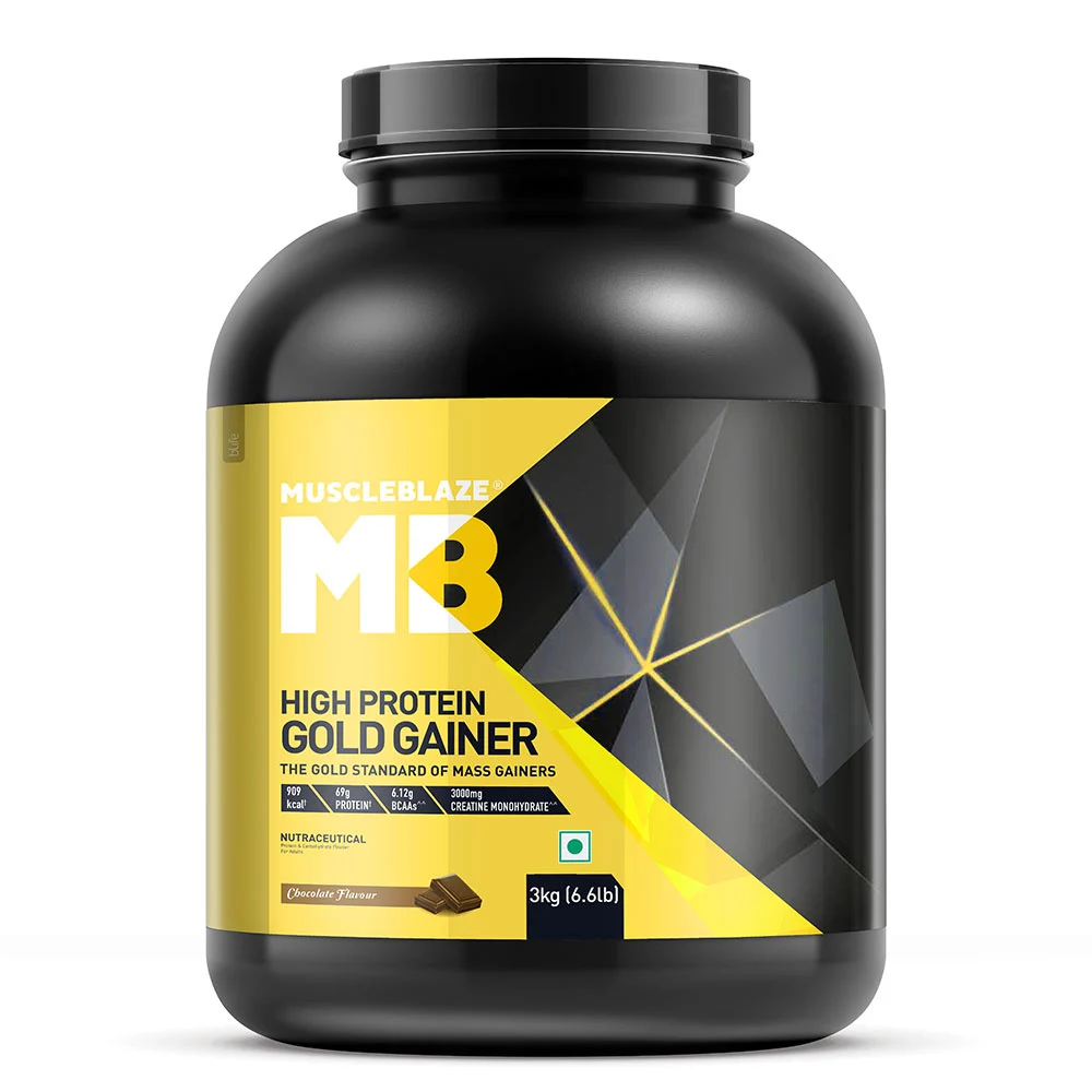 MB MuscleBlaze High Protein Gold Gainer 3 kg